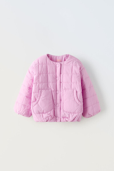 Water-repellent quilted jacket