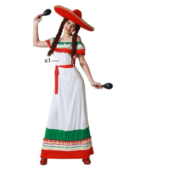 Маскарадные костюмы для взрослых Разноцветный Мексиканка