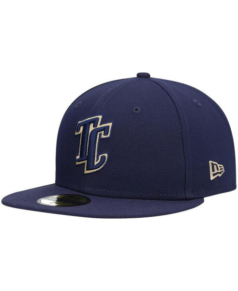 Men's Navy Tri-City Dust Devils Authentic Collection Team Home 59FIFTY Fitted Hat