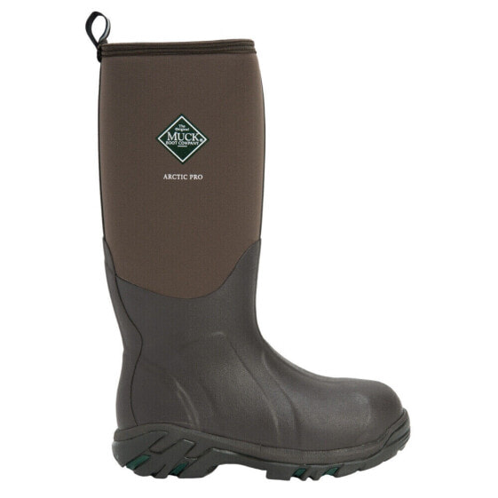 Ботинки мужские Muck Boot Arctic Pro Rain коричневые 8мм ACP-998K