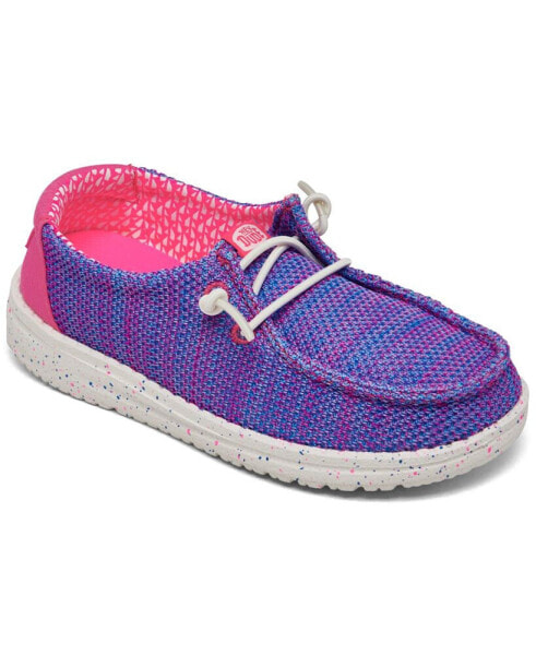 Toddler Girls Wendy Stretch Mesh Casual Moccasin Sneakers from Finish Line