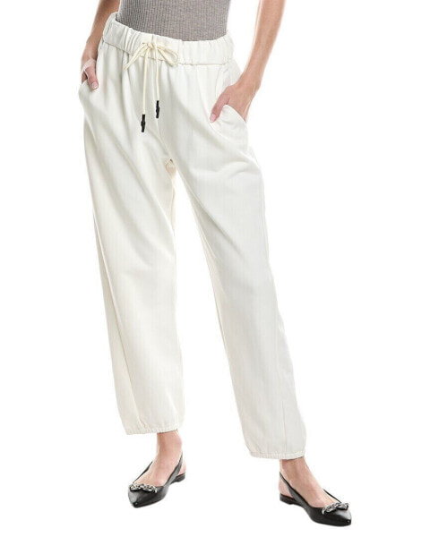 Max Mara Leisure Trouser Women's White L