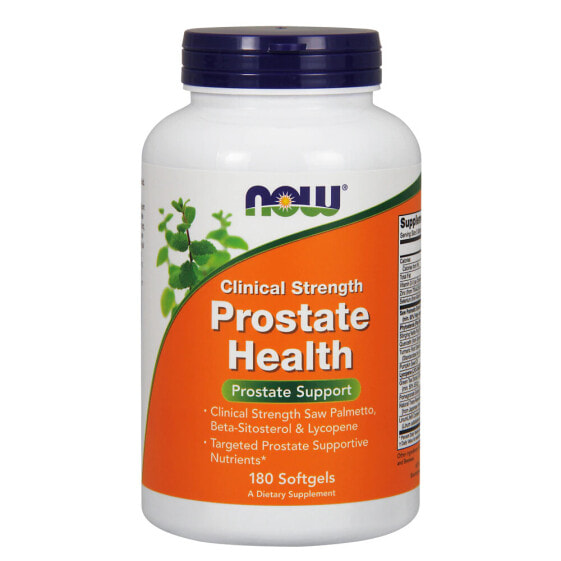 NOW Foods Prostate Health Комплекс с сереноя, бета-ситостеролом и ликопином для здоровья предстательной железы 180 гелевых капсулы
