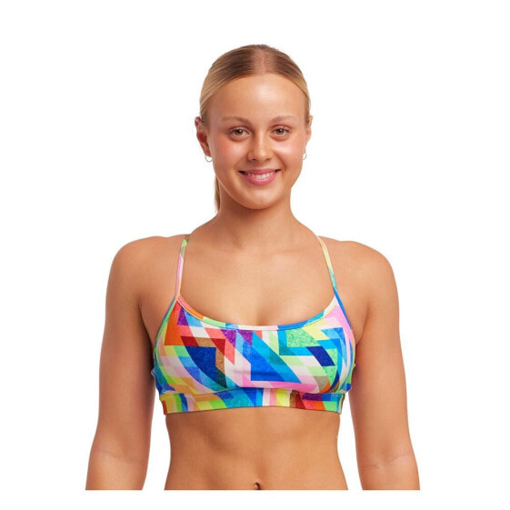 FUNKITA Swim Crop Hazy Daze Bikini Top