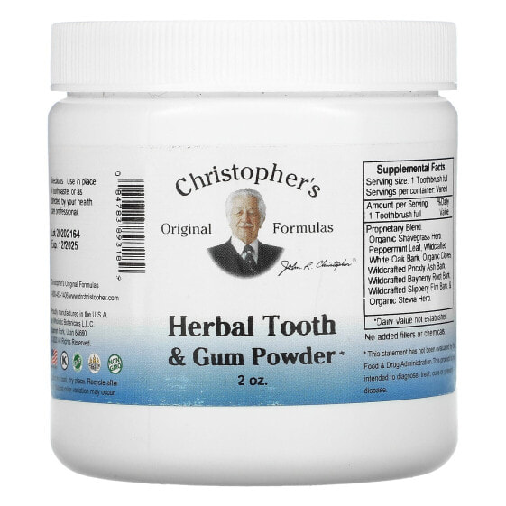 Herbal Tooth & Gum Powder, 2 oz