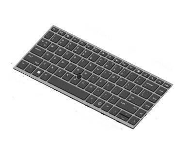 HP L14377-041 - Keyboard - German - Keyboard backlit - HP - EliteBook 745 G5