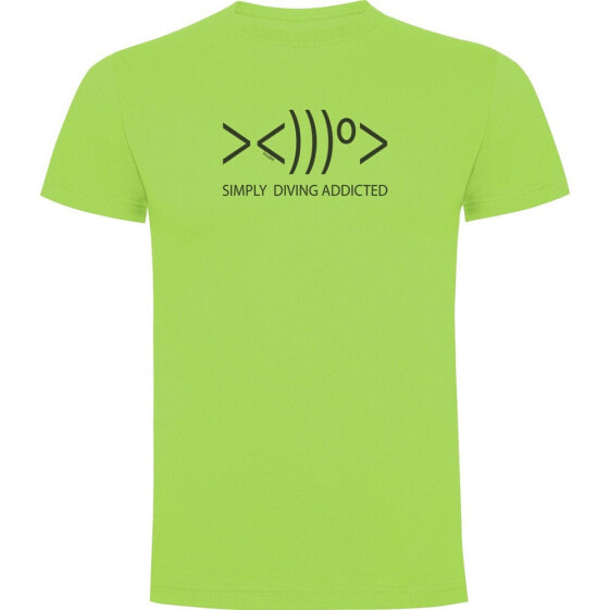 KRUSKIS Simply Diving Addicted short sleeve T-shirt