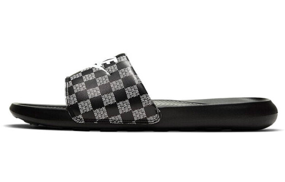 Шлепанцы мужские Nike Victori One Slide Print черные