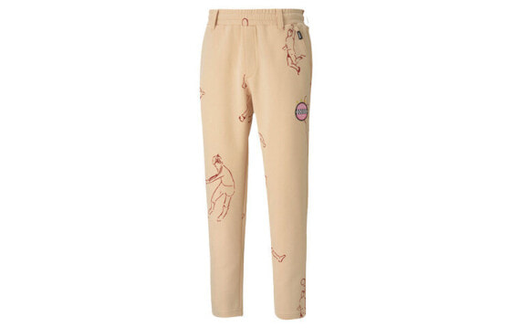 Брюки мужские PUMA X KS Tailored Pants 598437-12, персиковые