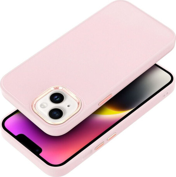 OEM Futerał FRAME do XIAOMI Redmi Note 13 Pro 5G pudrowy róż