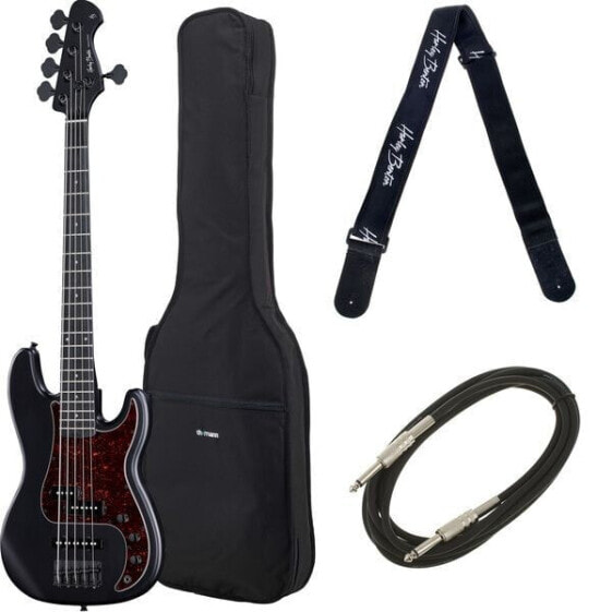 Harley Benton PJ-5 SBK Deluxe Series Bundle