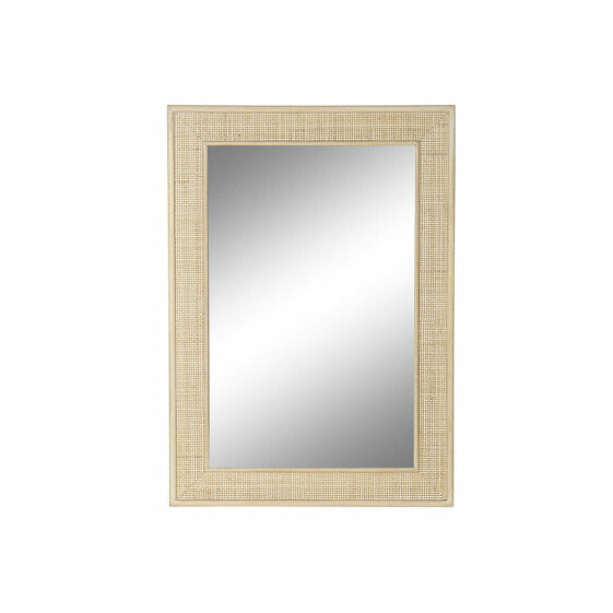 Зеркало настенное DKD Home Decor Многоцветное Натуральная древесина Винтаж Сканди 70,5 x 2,5 x 100,5 см