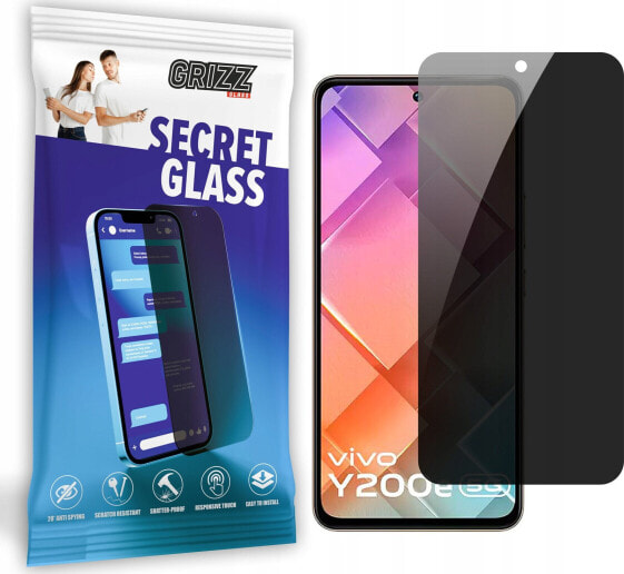 GrizzGlass Szkło prywatyzujące GrizzGlass SecretGlass do Vivo Y200e