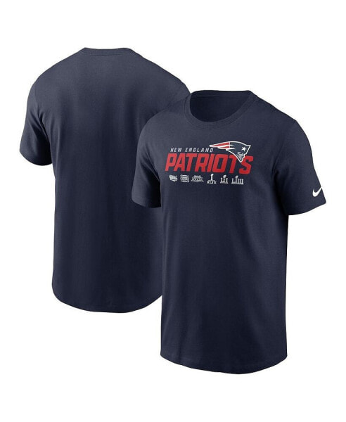 Men's Navy New England Patriots Local Essential T-shirt