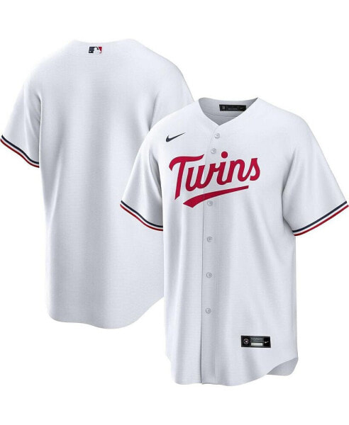 Men's White Minnesota Twins Home Replica Team Jersey