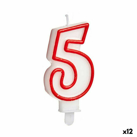 Вуаль День рождения Номера 5 (12 штук)