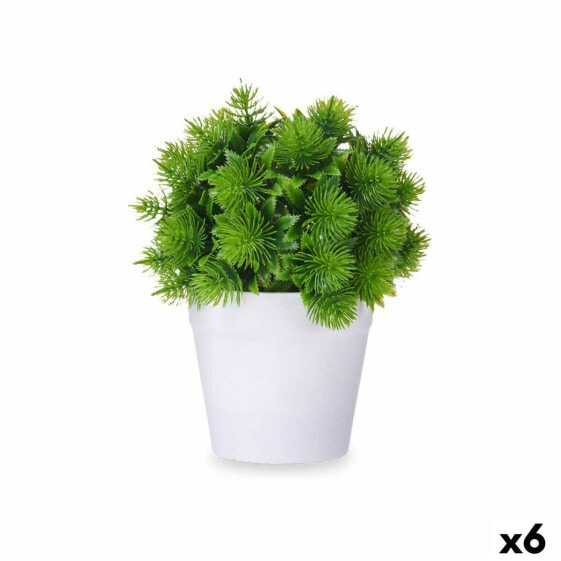 Декоративное растение Пластик 17 x 19,5 x 17 cm (6 штук)