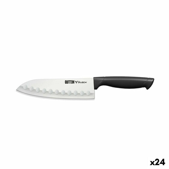 Кухонный нож Quttin Santoku Black 17 cm (24 штук)