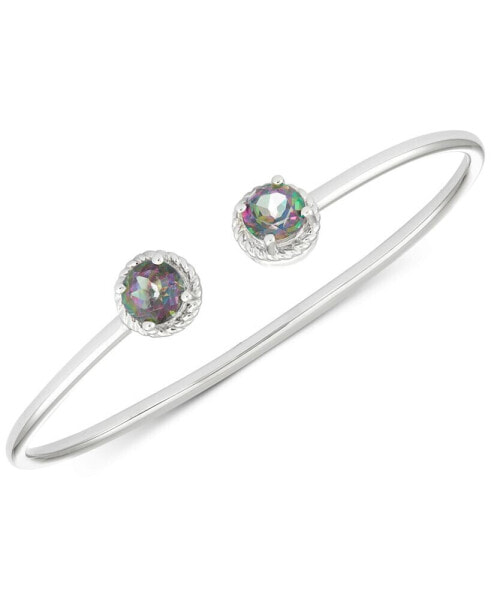 Amethyst Open Bangle Bracelet (2-3/8 ct. t.w.) in Sterling Silver