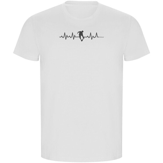 KRUSKIS Skateboard Heartbeat ECO short sleeve T-shirt