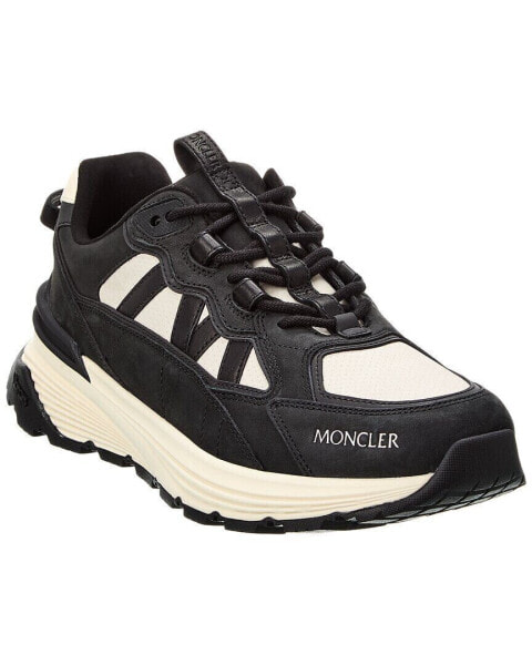 Moncler Lite Runner Leather Sneaker Men's White 43