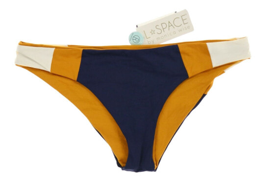 L-Spase 267829 Women's Color Block Bikini Bottom Swimwear Size M