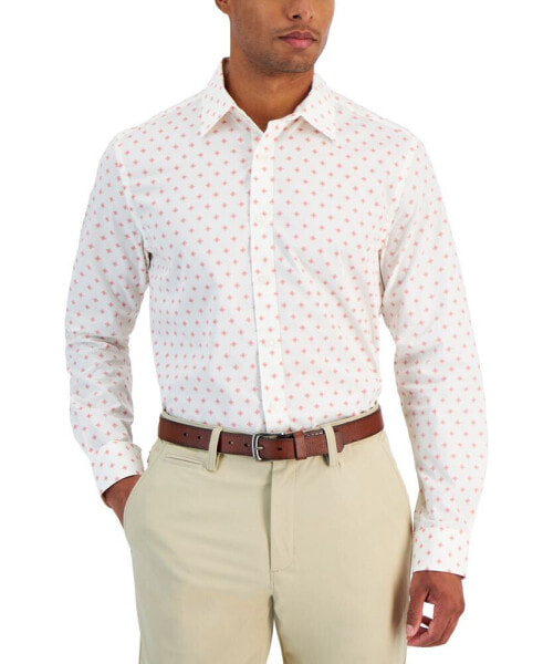 Men's Floral Diamond Shirt, Created for Macy's