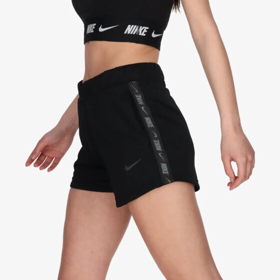 Шорты женские Nike Sportswear Tape Division черные