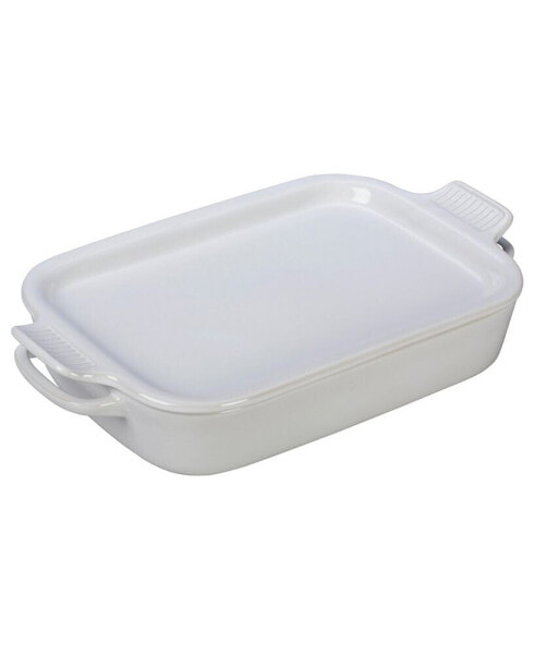 Rectangular 2.75-Qt. Dish With Platter Lid