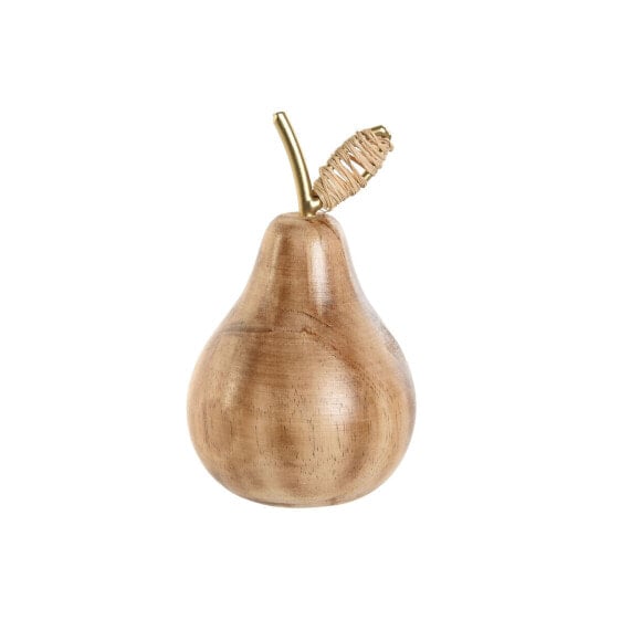 Decorative Figure Home ESPRIT Golden Natural Colonial Pear 9 x 9 x 15 cm