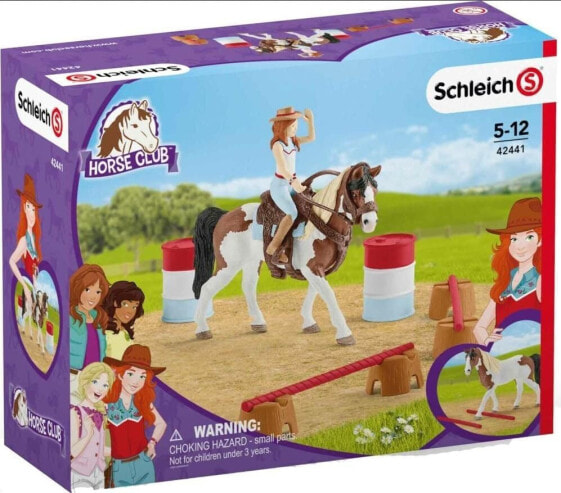 Figurka Schleich Horse Club Hanna's Werstern riding