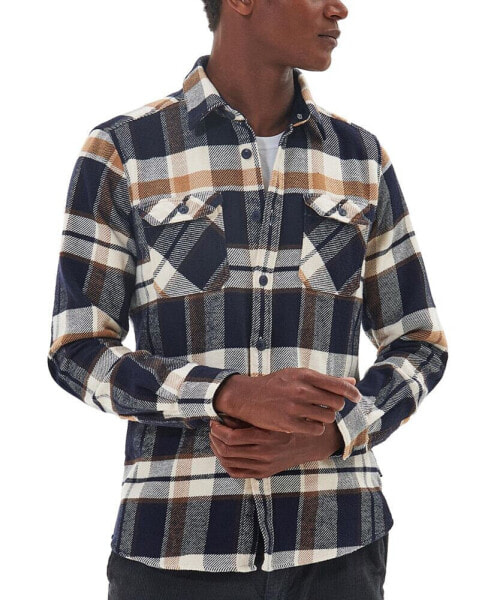 Men's Mountain Tailored Fit Long-Sleeve Button-Front Shirt