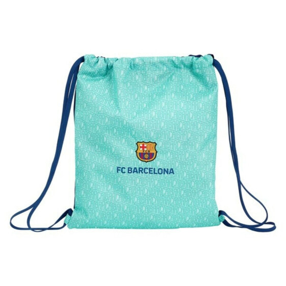 Детский рюкзак F.C. Barcelona с шнуром бирюзовый