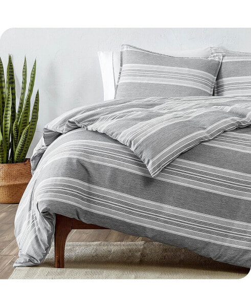 Double Brushed Duvet Cover Set Queen