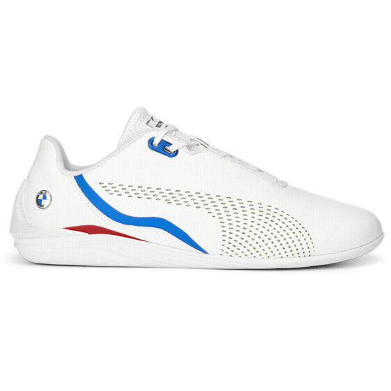 Puma Bmw Mms Drift Cat Decima Lace Up Mens White Sneakers Casual Shoes 30730403