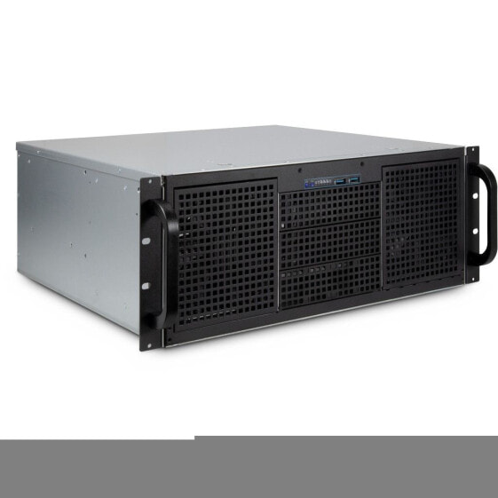 Inter-Tech 4U 40240 - Rack - Server - Black - Grey - ATX - micro ATX - Mini-ATX - Mini-ITX - Steel - Alarm - HDD - Network - Power