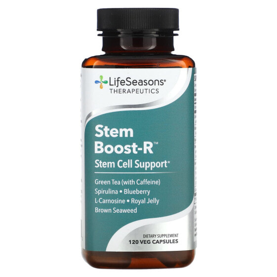 LifeSeasons, Stem Boost-R, 120 растительных капсул