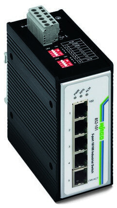 WAGO 852-101 - Fast Ethernet (10/100) - Wall mountable
