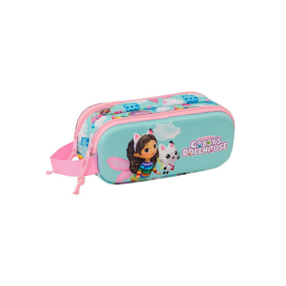 SAFTA Gabby´S Dollhouse 3D Double pencil case