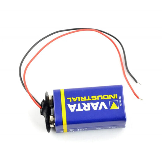 Battery clip 9V (6F22) with cable