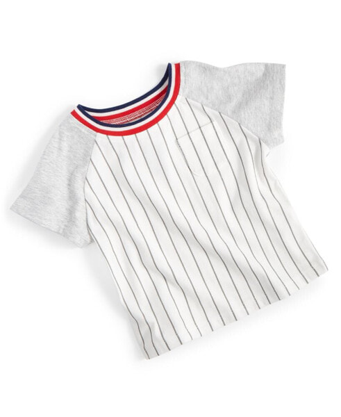 Baby Boys Game Stripe T-Shirt, Created for Macy's