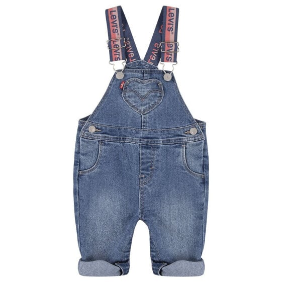 LEVI´S ® KIDS Heart Pocket Overall Baby Romper