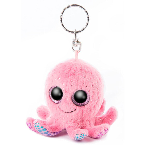 Мягкая игрушка-подвеска NICI Glubschis Octopus Poli 8 см - для детей от 3 лет