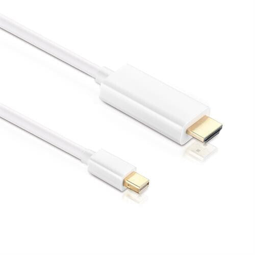 PureLink Mini DisplayPort/HDMI 2m - 2 m - Micro-HDMI - HDMI - Male - Male - Gold