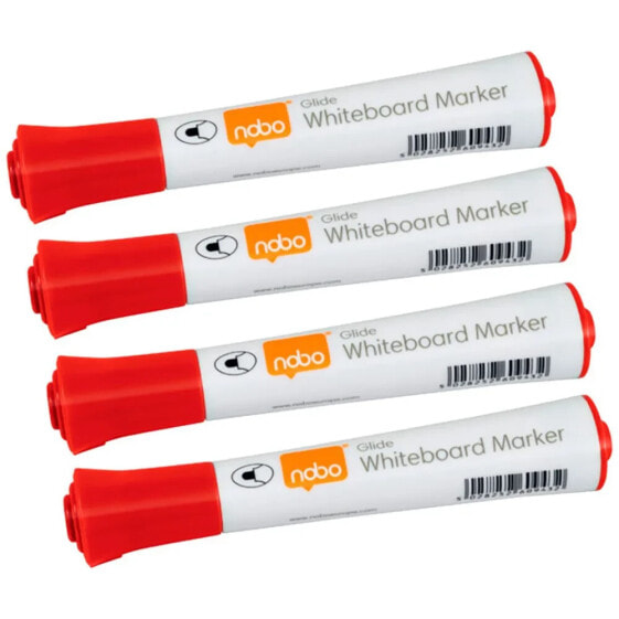 NOBO Glide Tapered Tip Chalk Marker 10 Units