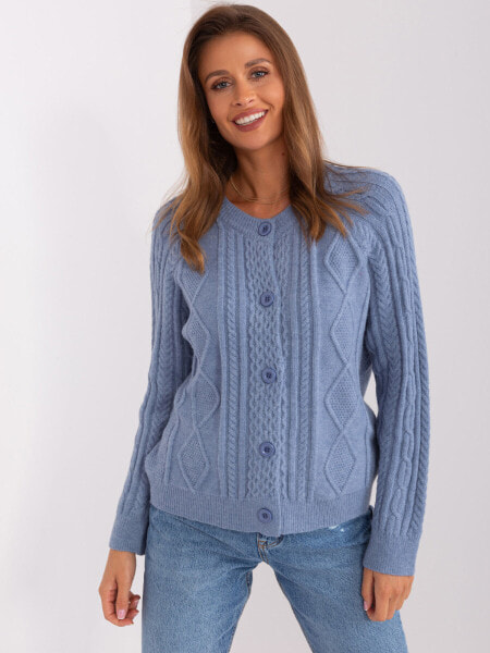 Кардиган Wool Fashion Italia Blue Sky