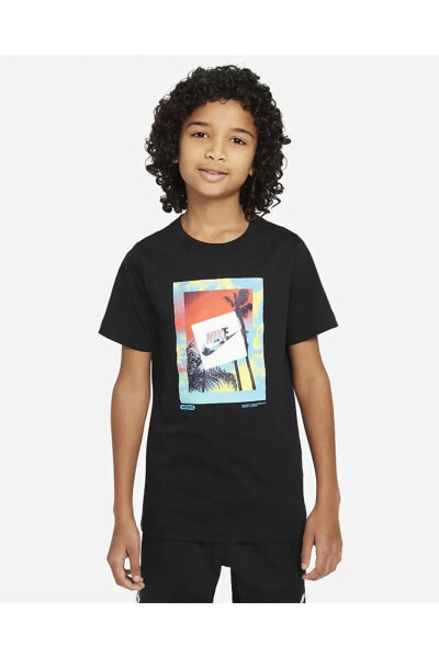 Sportswear Photo 1 Graphic Short-Sleeve (Boys') Çocuk Tişört