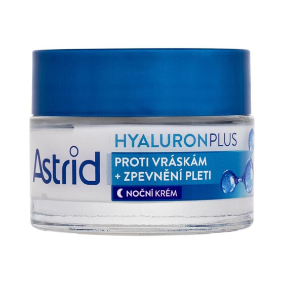 Astrid Hyaluron 3D Antiwrinkle & Firming Night Cream 50 ml nachtcreme Feine Linien & Falten für Frauen