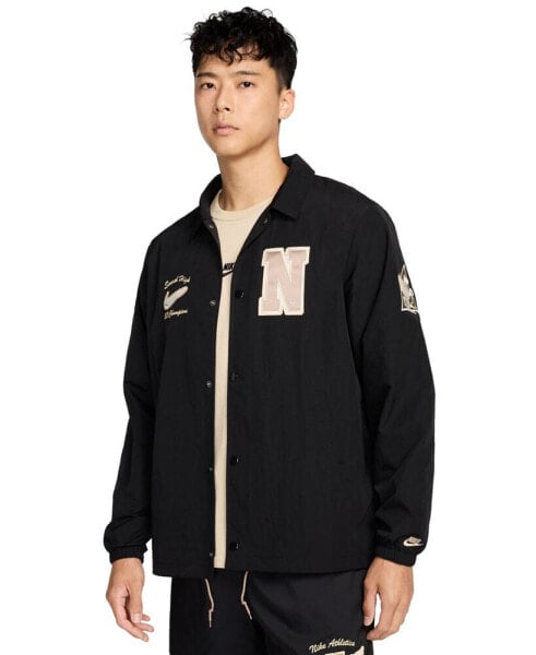 Men's Authentic Logo Coaches Jacket