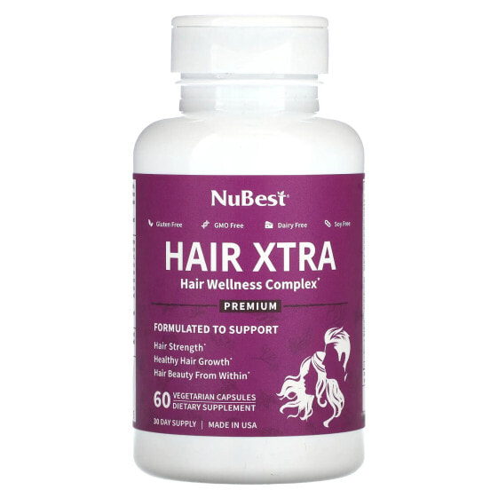 Hair Xtra, 60 Vegetarian Capsules